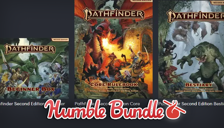 Pathfinder RPG Humble Bundle Extended: Score $400 in Books CHEAP!