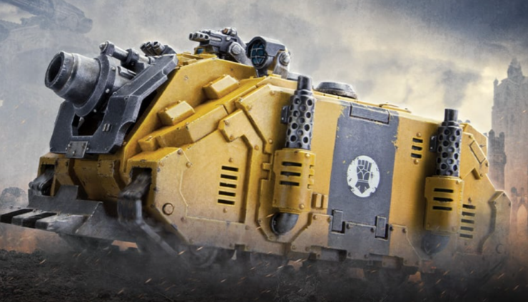 Horus Heresy Plastic Legion Vindicator feature