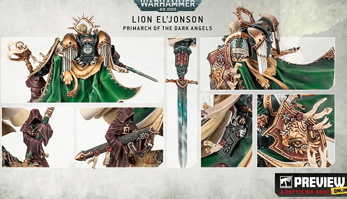 Lion El'Jonson Warhammer 40k