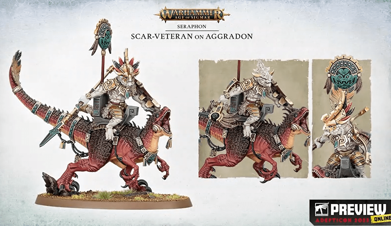 Even More New Seraphon Models Coming for Age of Sigmar!