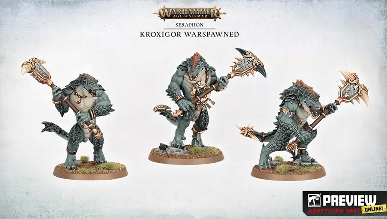 Tons of New Seraphon Models Coming for Age of Sigmar!