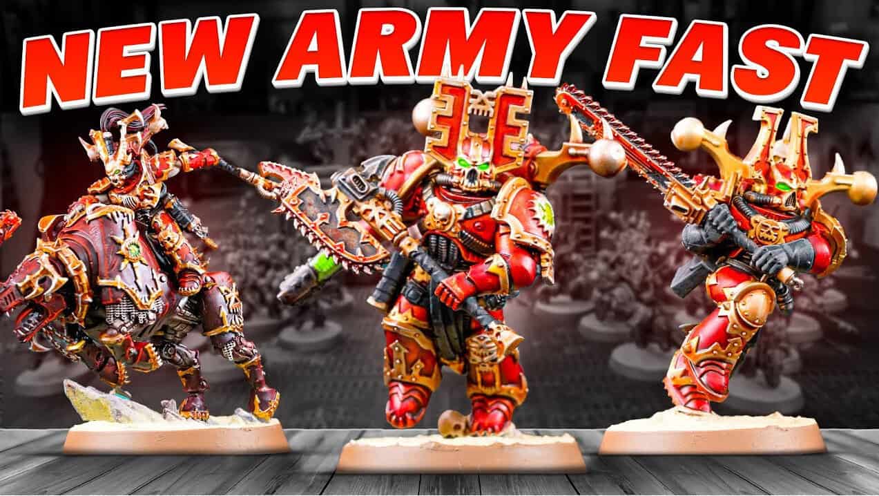 Paint a World Eaters Army