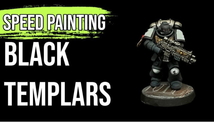 Speed paint Black Templars