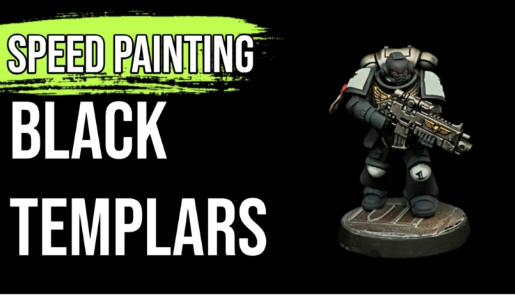 Speed paint Black Templars