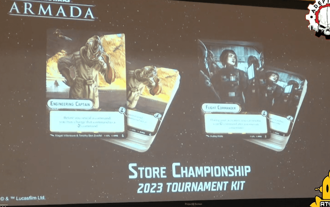 New Star Wars X Wing Armada Previews From AdeptiCon 2023