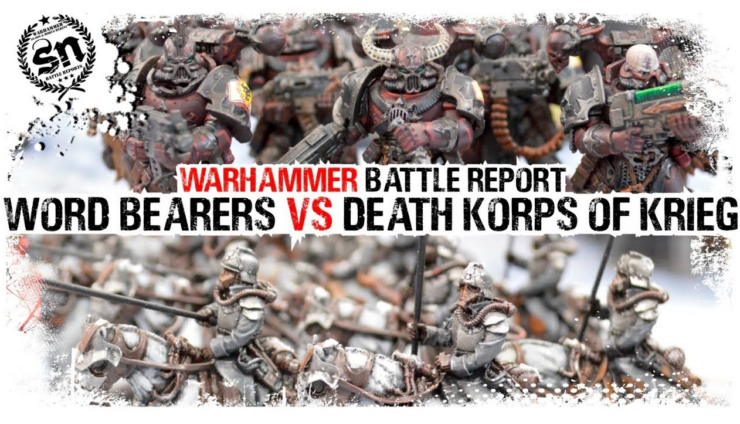 Warhammer 40k SN Battle Report
