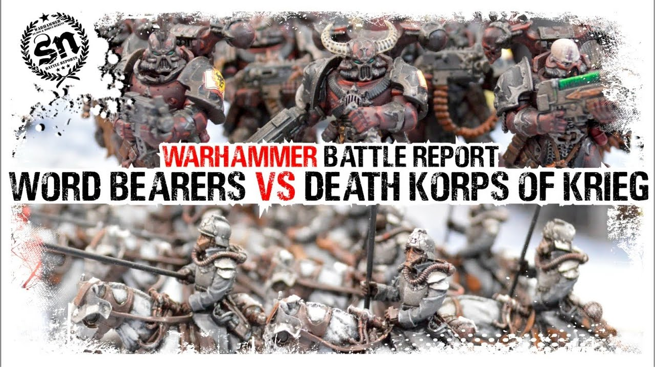 Warhammer 40k SN Battle Report