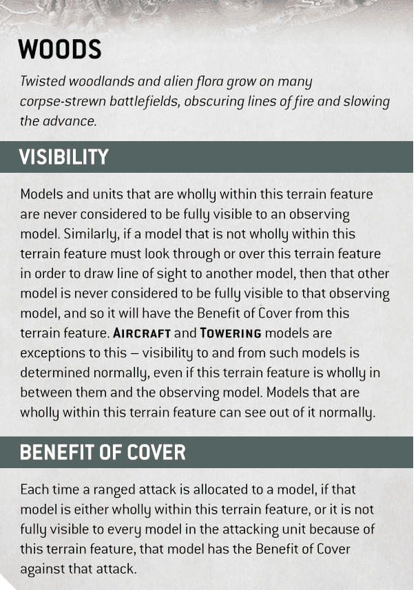 Safe Terrain Is Now Simple Terrain in the New Edition of Warhammer