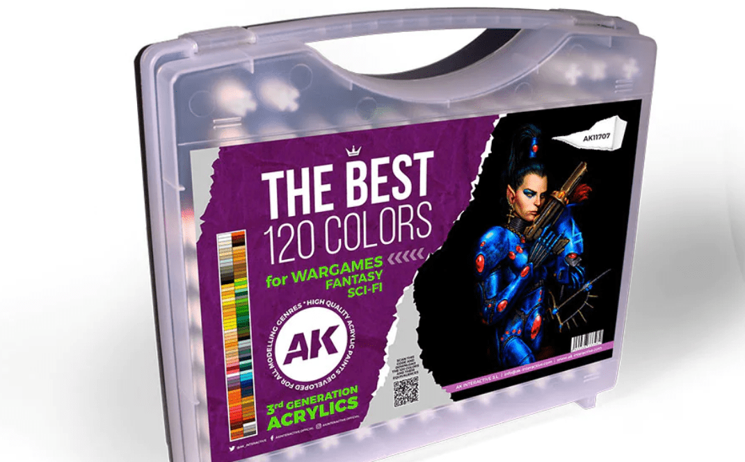 AK Interactive 3G Acrylics Briefcases