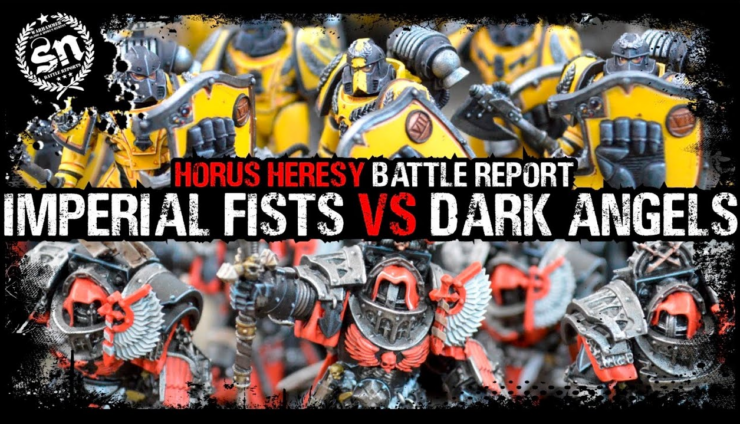Dark Angels Horus Heresy Battle Report
