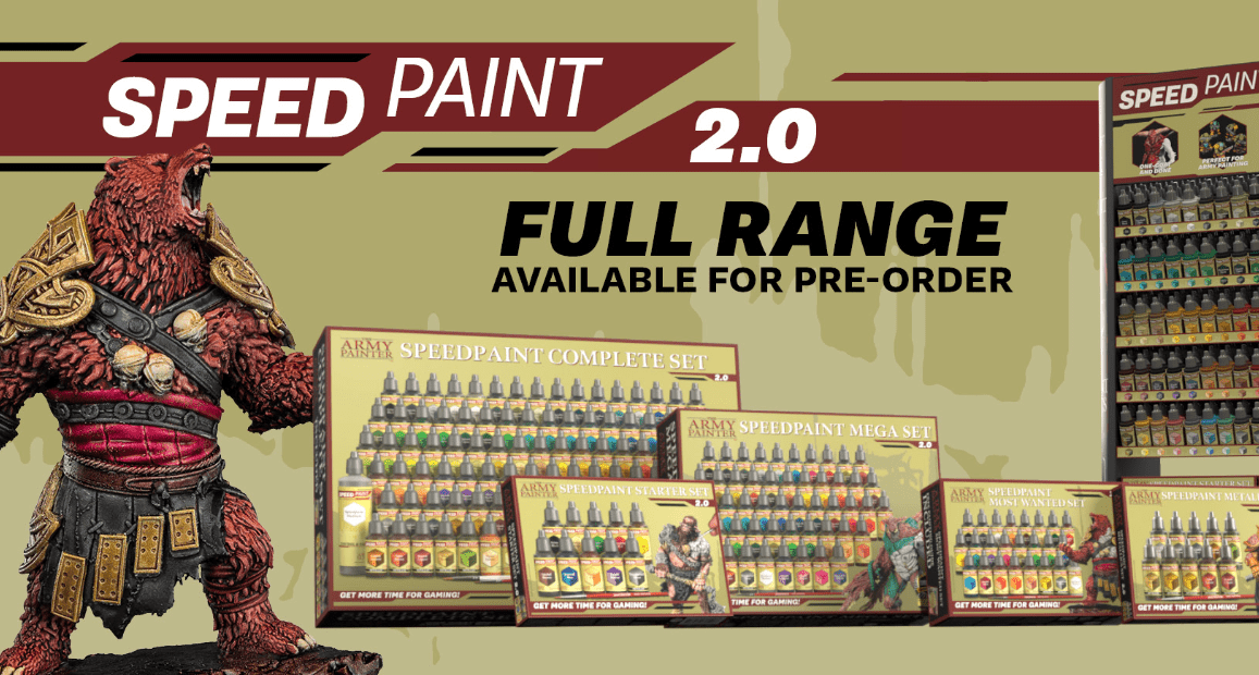 Full Range of Speedpaint 2.0 Available for Pre-Order Now!