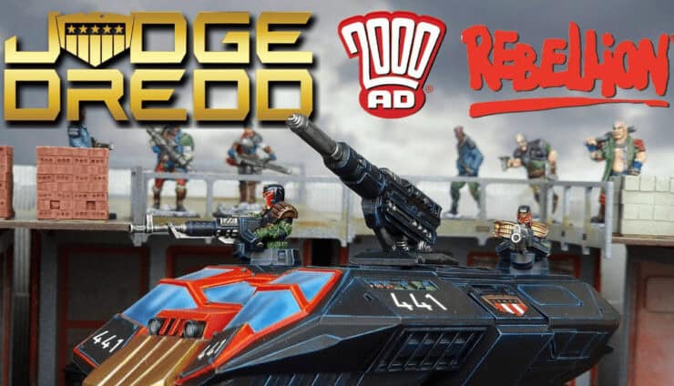 Judge Dredd Miniatures feature