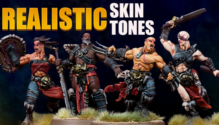 Paint Realistic Skin Tones for Warhammer