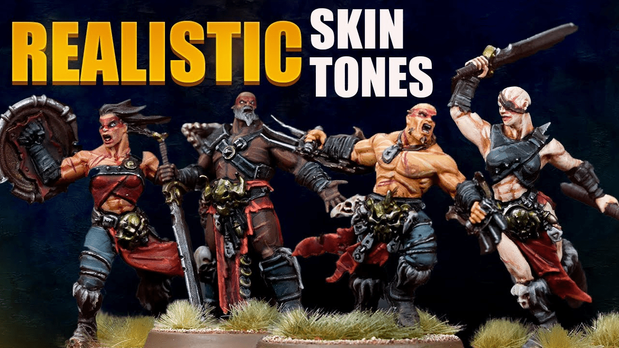 Paint Realistic Skin Tones for Warhammer