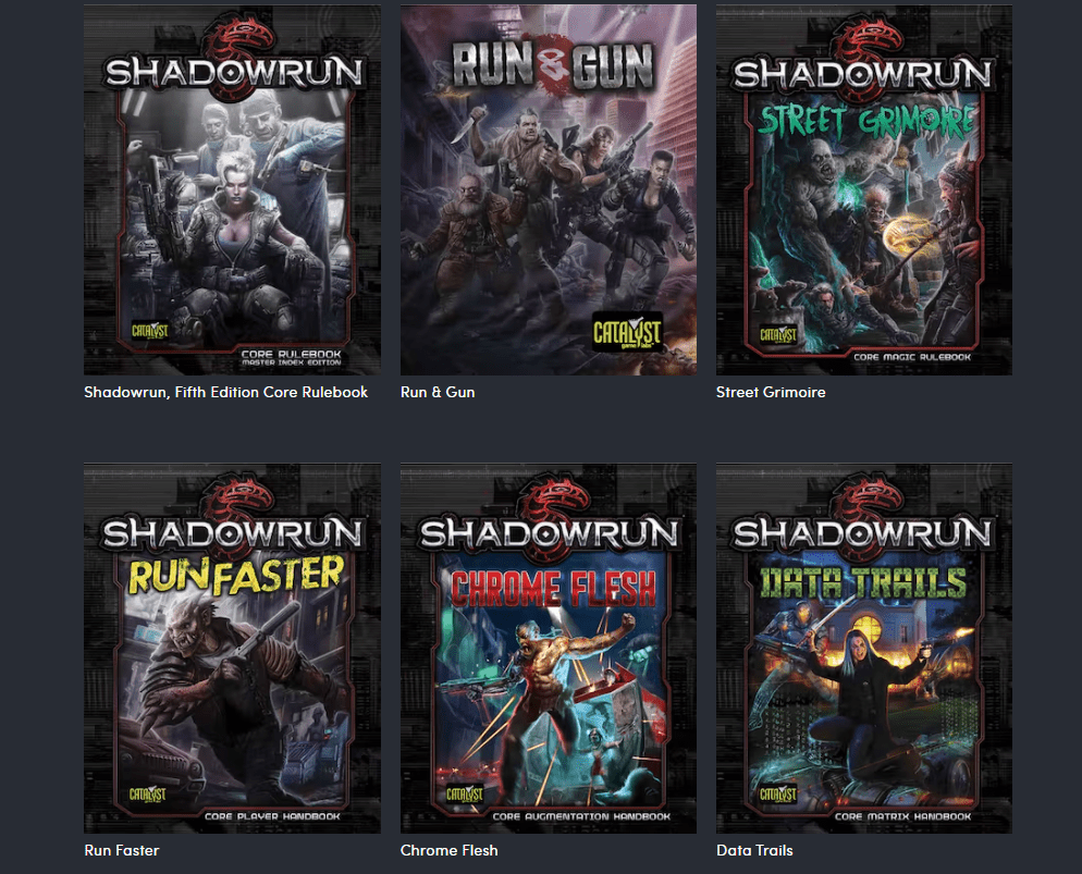 Shadowrun: Court of Shadows Alternate Setting Sourcebook