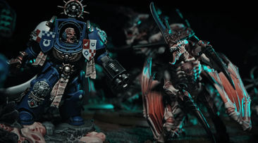 60 Chaos Space Marine Box Art - Other Games - The Bolter and Chainsword