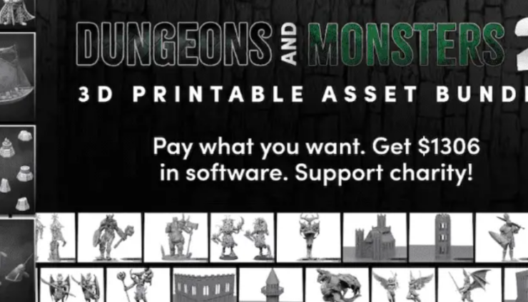 dungeons and monsters 2 3d stls