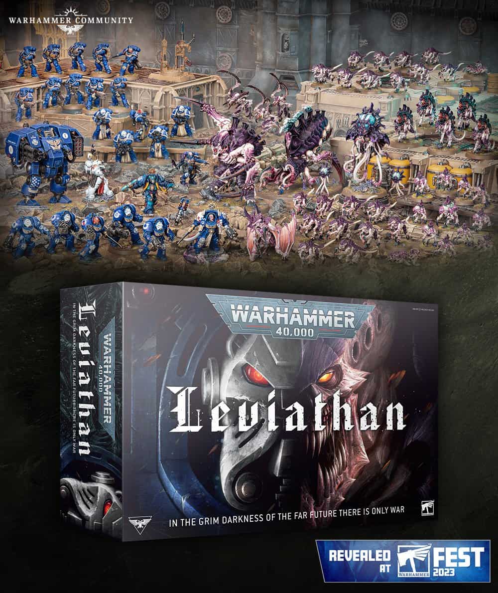 leviathan reveal starter set 10th Edtioin unboxing contents