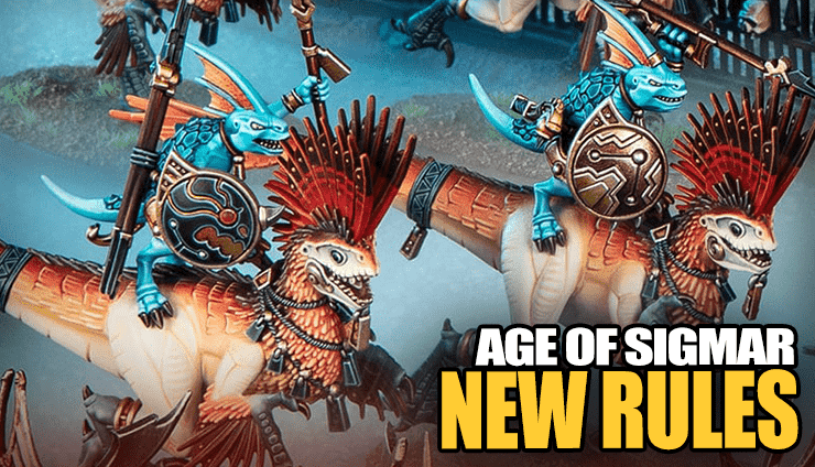 Get Skinky With New Raptadon Hunters & Chargers Seraphon Rules