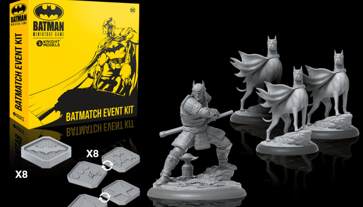 Batman Miniature Game Match Play Kit feature