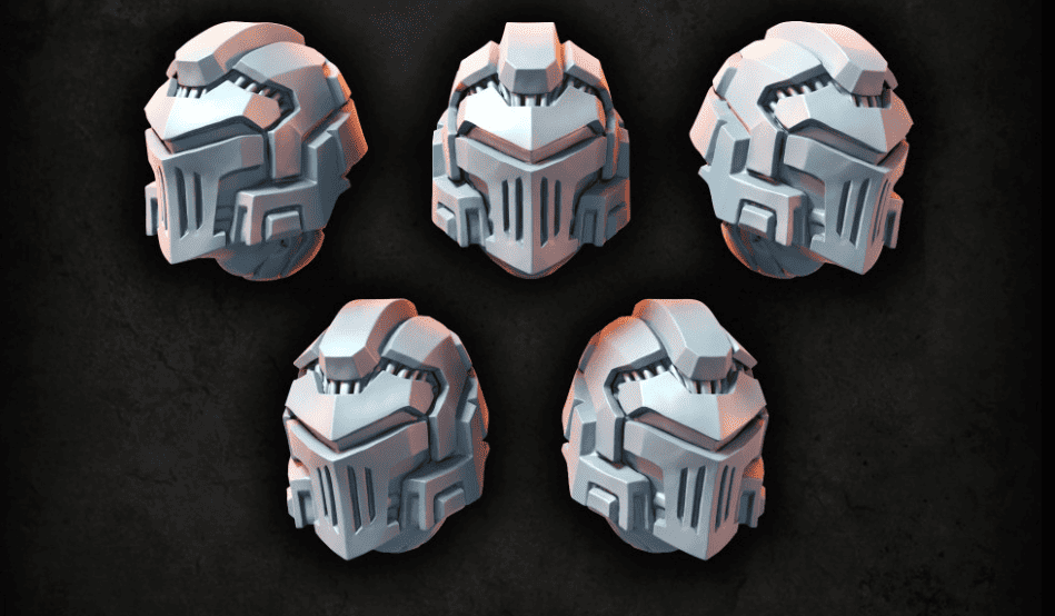 Iron Knight Heads feature