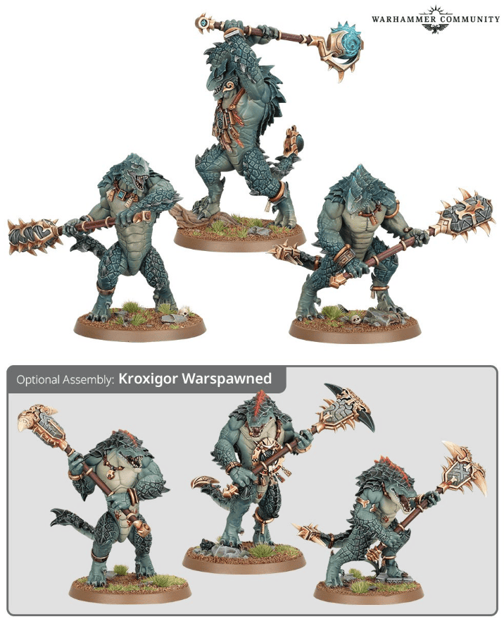 Seraphon: Aggradon Lancers / Lanciers Aggradons - 3 Figurine