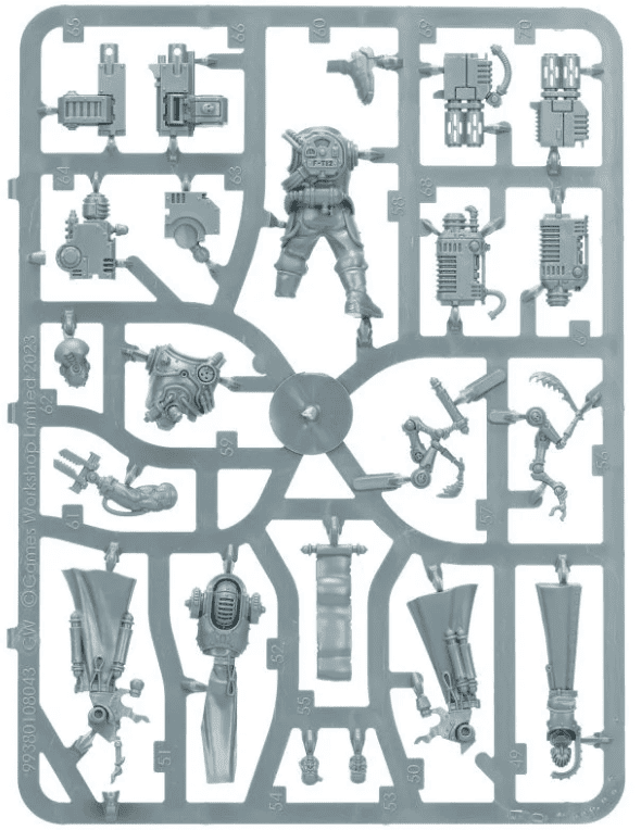 asehs of faith Inquisitorial Agents sprue 2