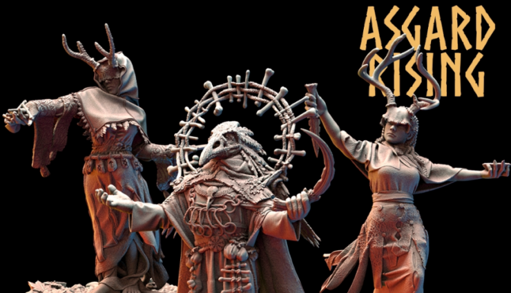 new Asgard Rising 3D STL Files feature