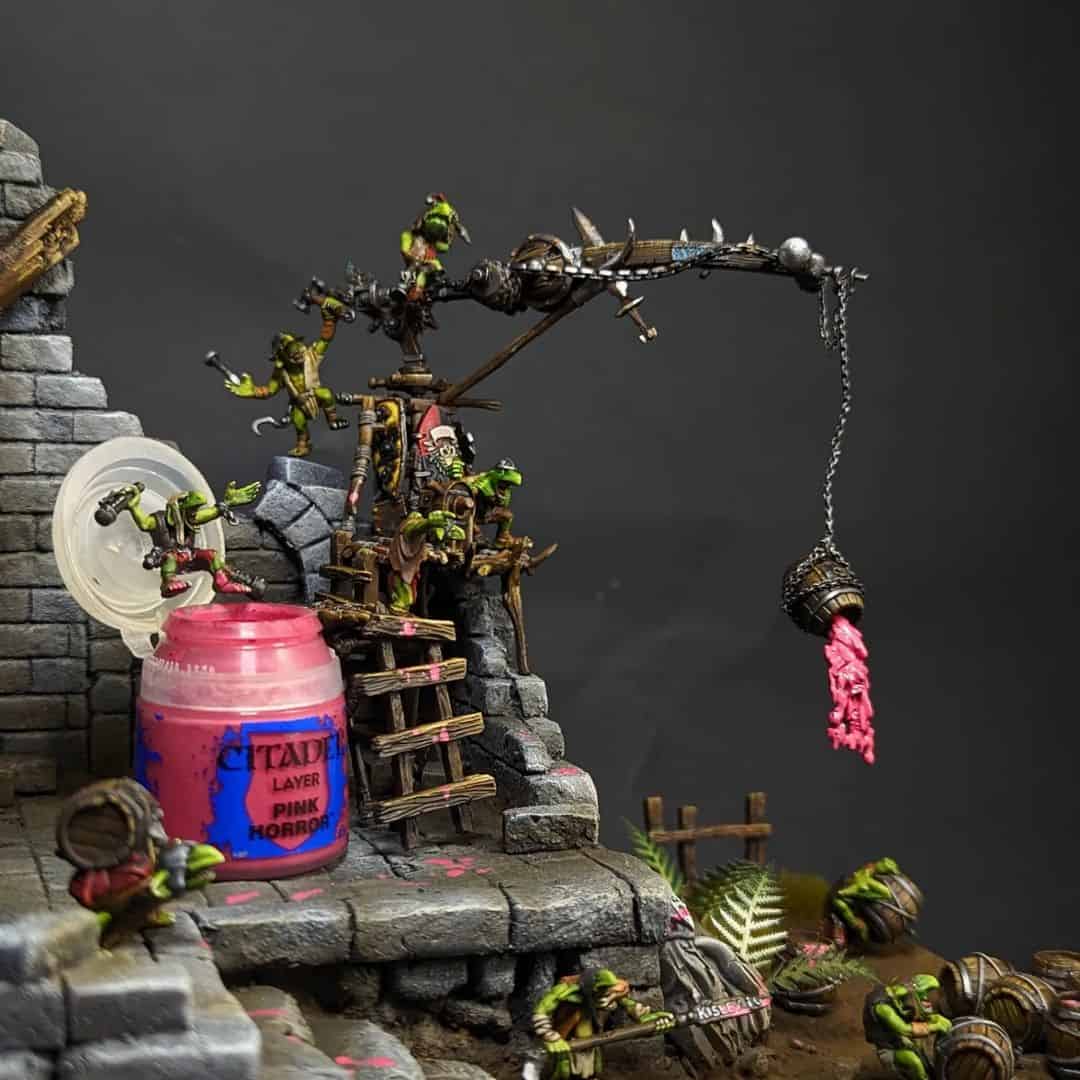 The Warhammer paint pot challenge returns for round two