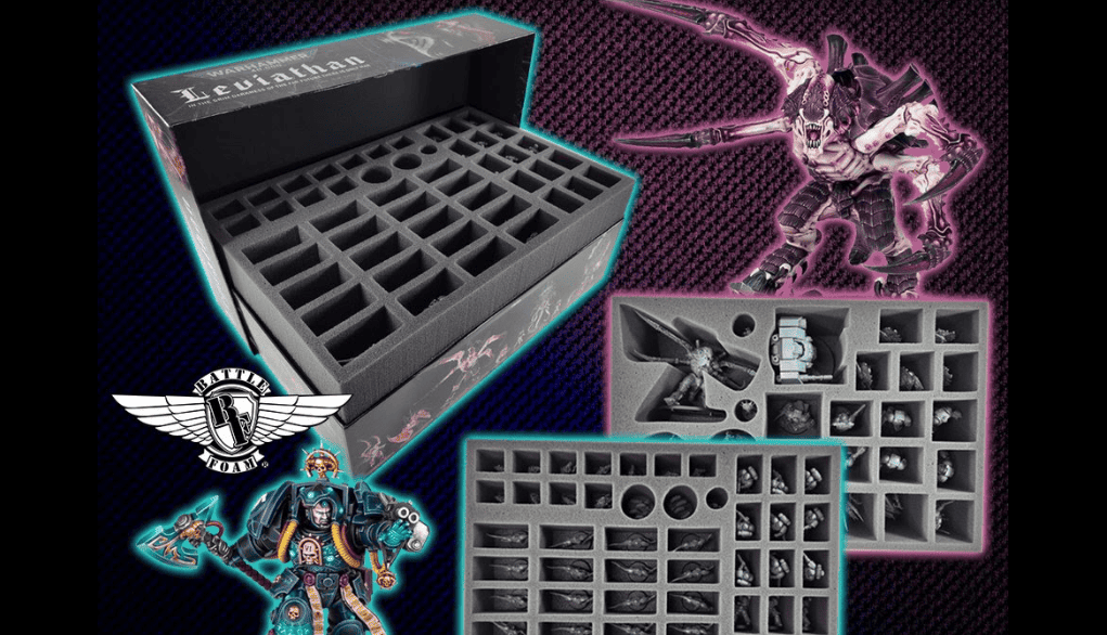 Battle Foam Has Pre-Cut Leviathan Foam Trays For Everything in the Box!