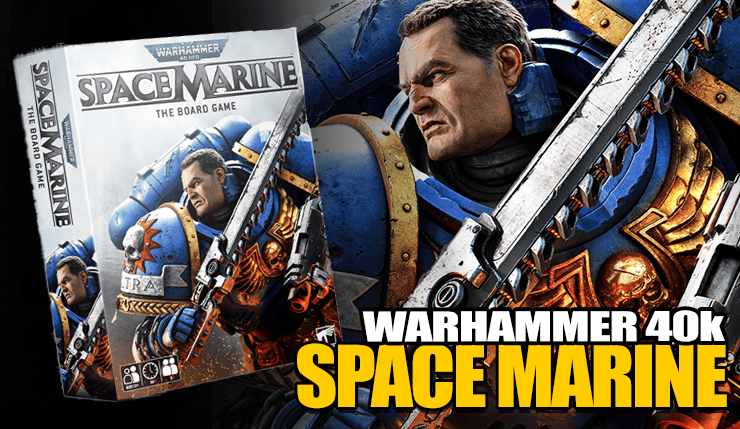 Warhammer 40,000 Space Marine The Board Game is a board game based on a  video game based on a board game