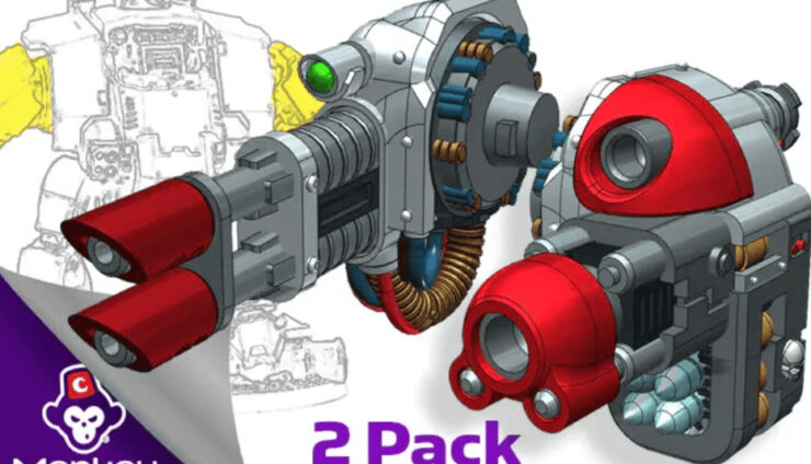 Atlas Redemptor V2 Ballistus Dreadnought Conversion Bits