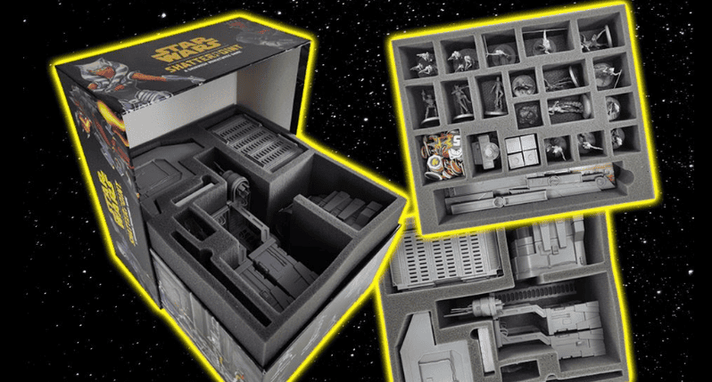Star Wars Shatterpoint Core Set Foam Inserts feature
