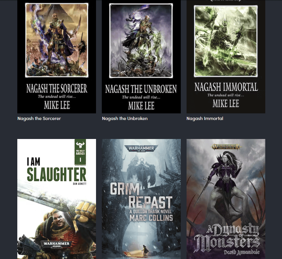 Humble Book Bundle: Chronicles of the World of Warhammer by Black Library :  r/Warhammer40k