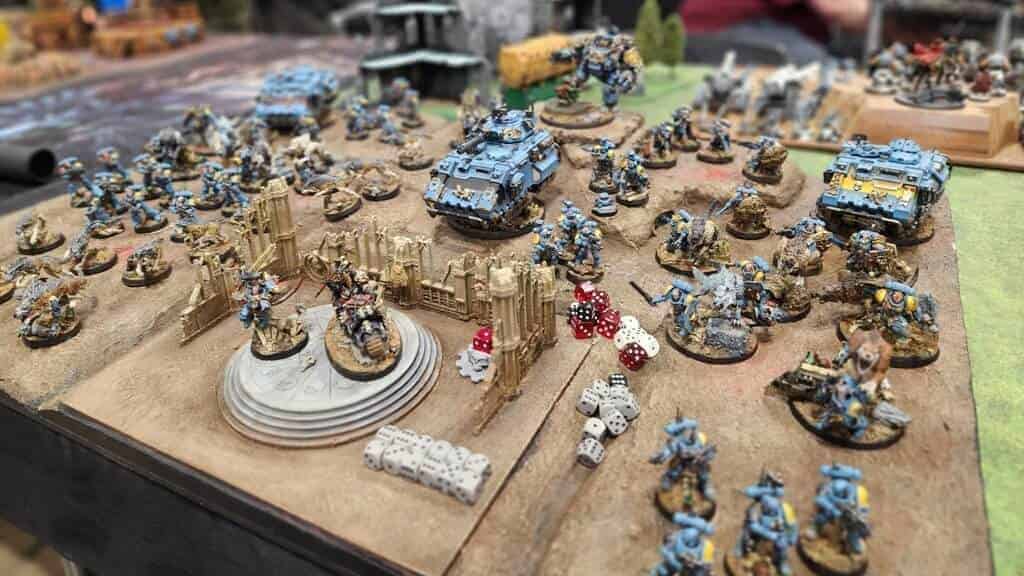 space wolves storming the castle 1