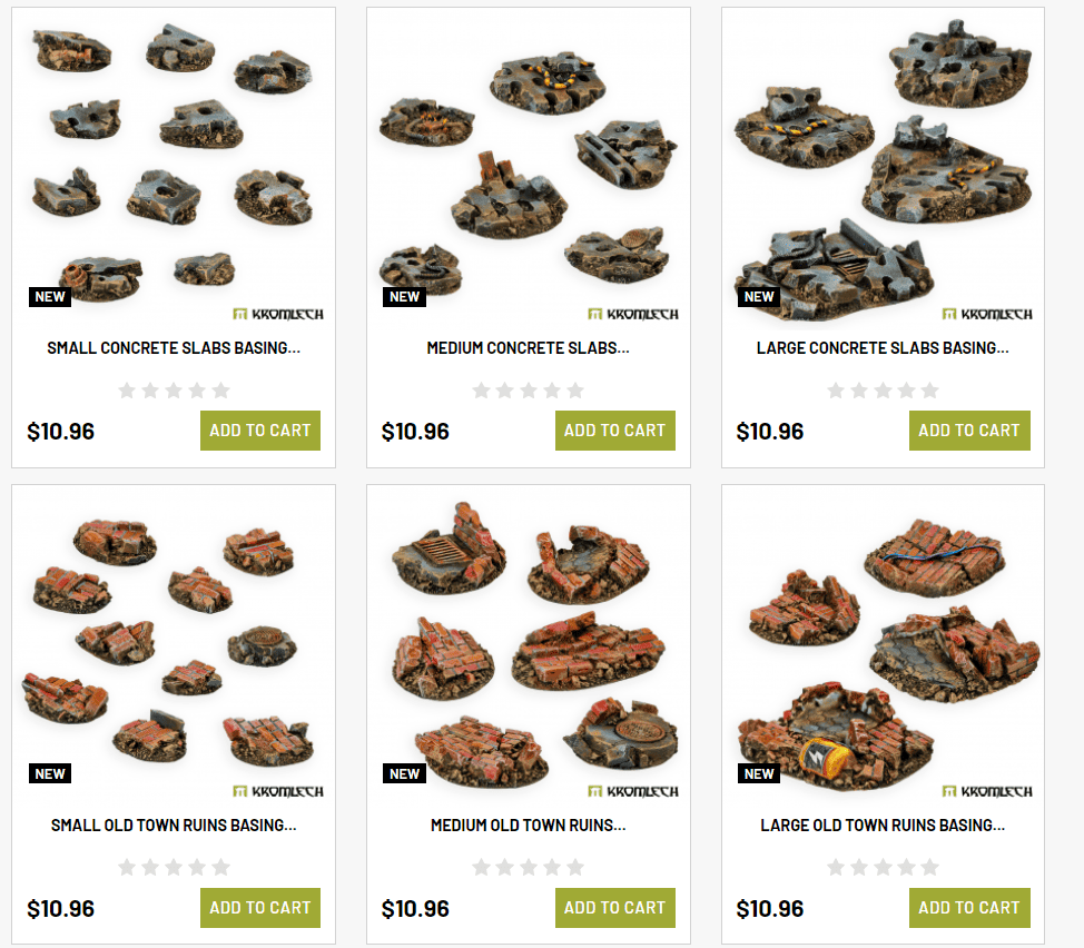 Build Up Your Bases With New Cork Kits From Kromlech!