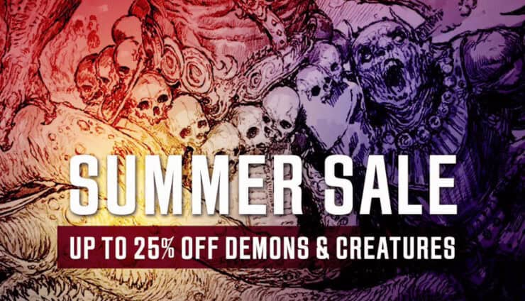 Creature Caster Flash Summer Sale feature