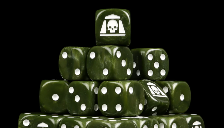 Imperial Guard Dice feature