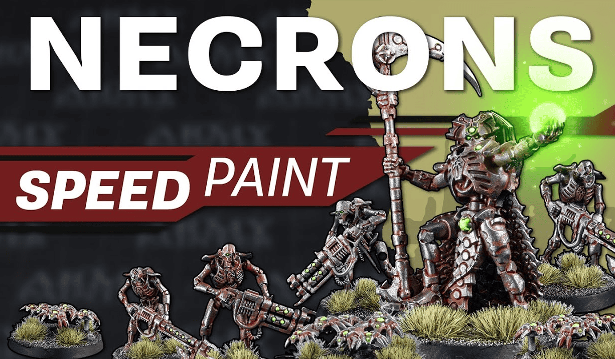 Paint Necrons How To