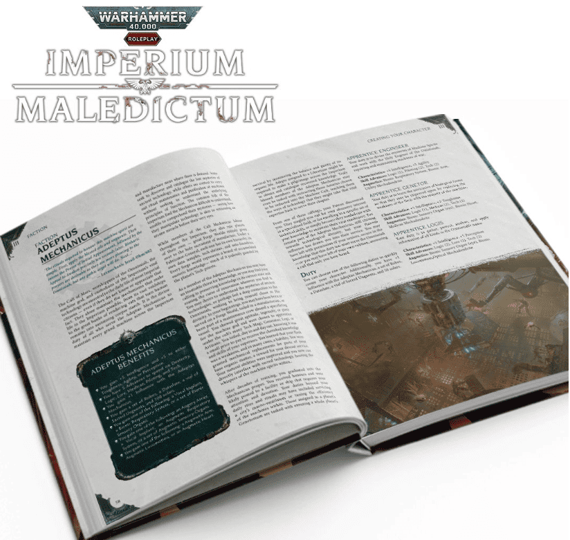 Imperium Maledictum RPG is out now (PDF available now, physical for  preorder) : r/Warhammer40k