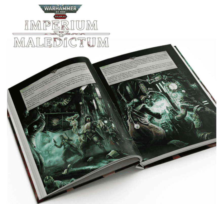 Imperium Maledictum RPG is out now (PDF available now, physical for  preorder) : r/Warhammer40k