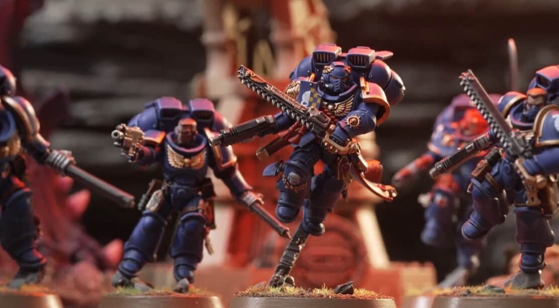 Games Workshop Warhammer 40,000 Space Marines Assault Intercessors Paints  Set : Toys & Games 