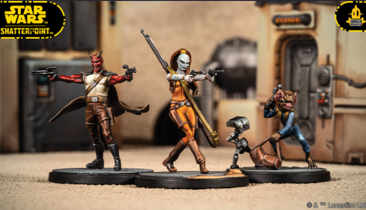 Aurra Sing and The Bounty Hunters