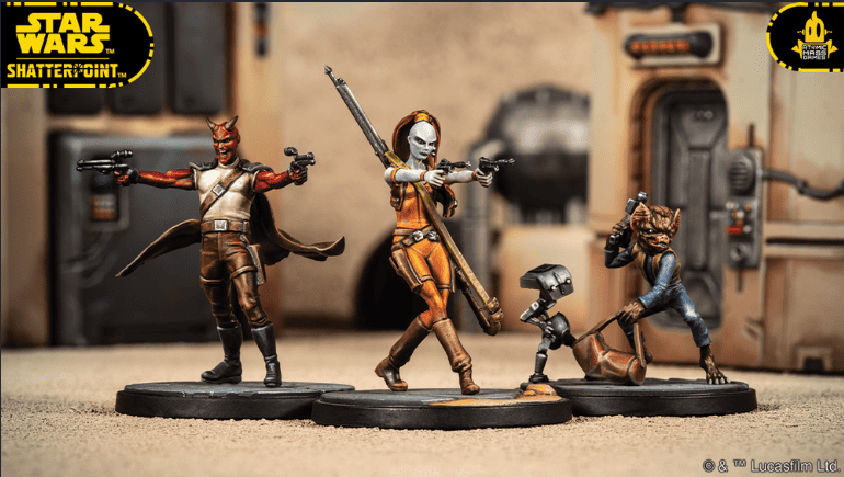 Aurra Sing and The Bounty Hunters