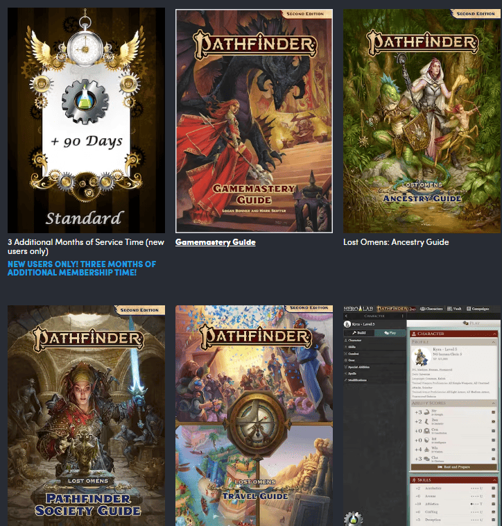 Get Pathfinder Essentials for Cheap Right Now on Humble Bundle!