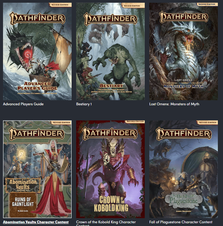 Get Pathfinder Essentials for Cheap Right Now on Humble Bundle!