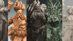 Grimdark Fantasy Characters Pack