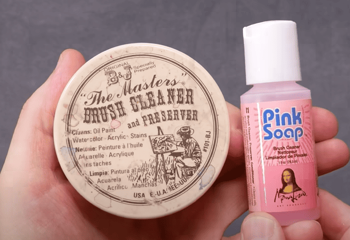Mona Lisa Pink Brush Soap