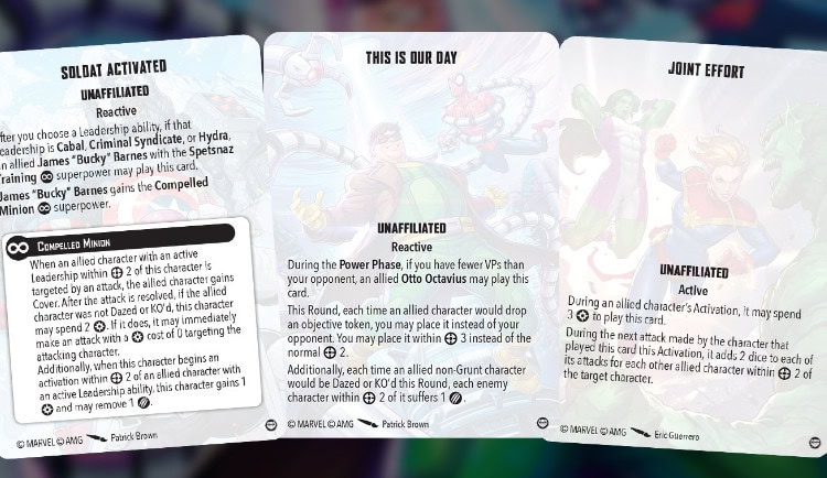 MCP revealed tactics cards