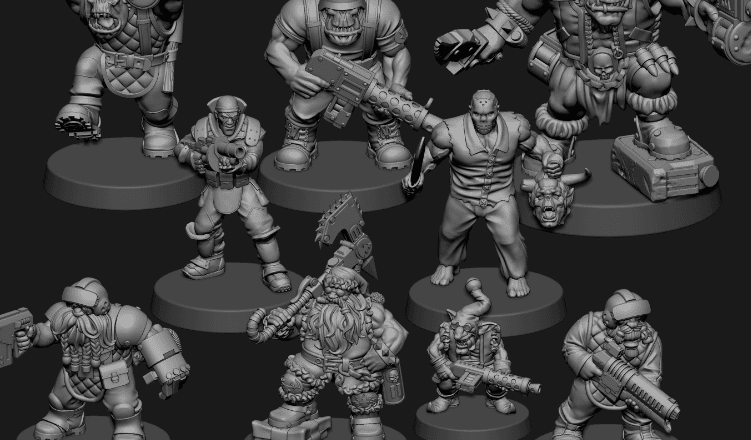 September Hardcore Miniatures Patreon